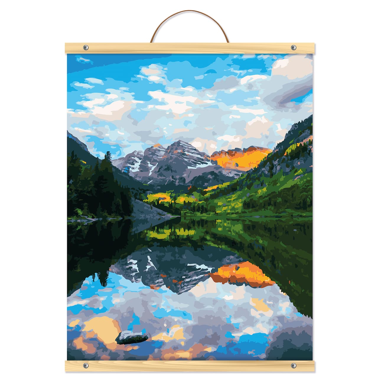 Mountain Scene Paint-by-Number Kit by Artist's Loft™ Necessities™